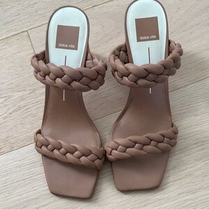 Dolce Vita Women's Brown Braided Sandals